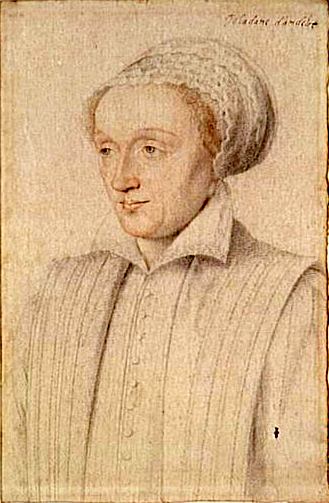 Claudine de Rieux - Portrait attribué à Clouet